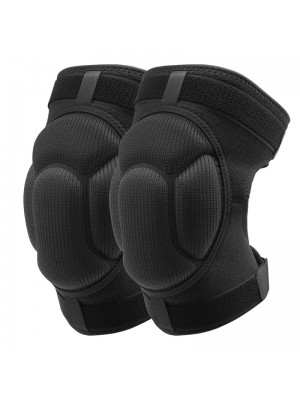 KALOAD 1Pair Sports Knee Pads Knee Support with Thickened Foam Anti  collision Anti  slip Outdoor Sports Knee Protection