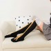 Women Cotton Chicken Feet Pattern Funny Exaggerated Over Knee Leggings Thigh Socks Stocking